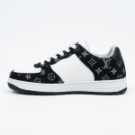 Men's Premium Black White Sneakers - Image 2