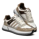 Men's Trendy Retro Multi-Tone Casual Sneakers