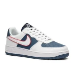 Men's Premium White Blue Sporty Sneakers