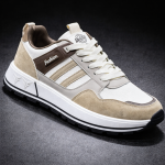 Men's Trendy Retro Multi-Tone Casual Sneakers - Image 2