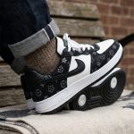 Men's Premium Black White Sneakers - Image 4