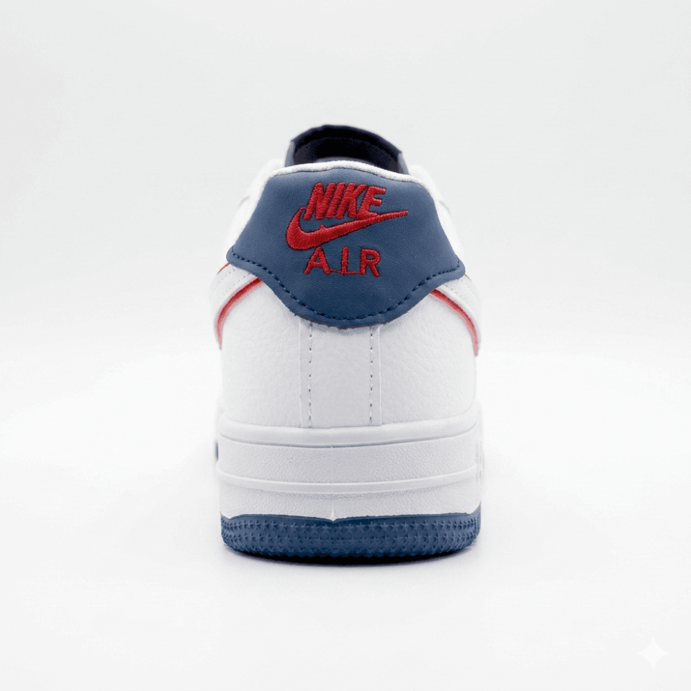 Men's Premium White Blue Sporty Sneakers - Image 3