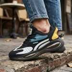 Men's Multi Color Sporty Sneakers - Image 3
