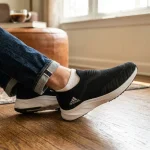 Men's Ultra Comfort Casual Sneakers-Black - Image 3