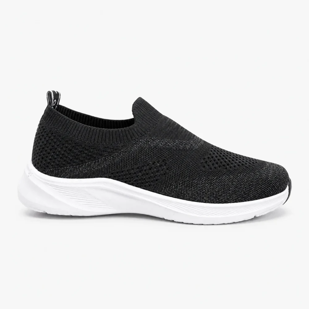 Men's Ultra Comfort Casual Sneakers-Black - Image 4