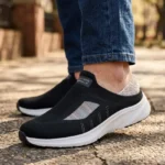 Skechers Premium Lightweight Half Slip-On Sneakers Black