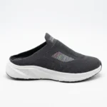 Skechers Premium Lightweight Half Slip-On Sneakers Gray - Image 3