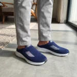 Skechers Premium Lightweight Half Slip-On Sneakers Blue - Image 4