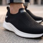 Skechers Premium Lightweight High Slip-On Sneakers Black - Image 4